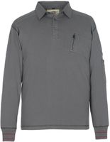 Ios Polo Shirt hellanthrazit Grösse M - 100% Baumwolle 270 g/m²