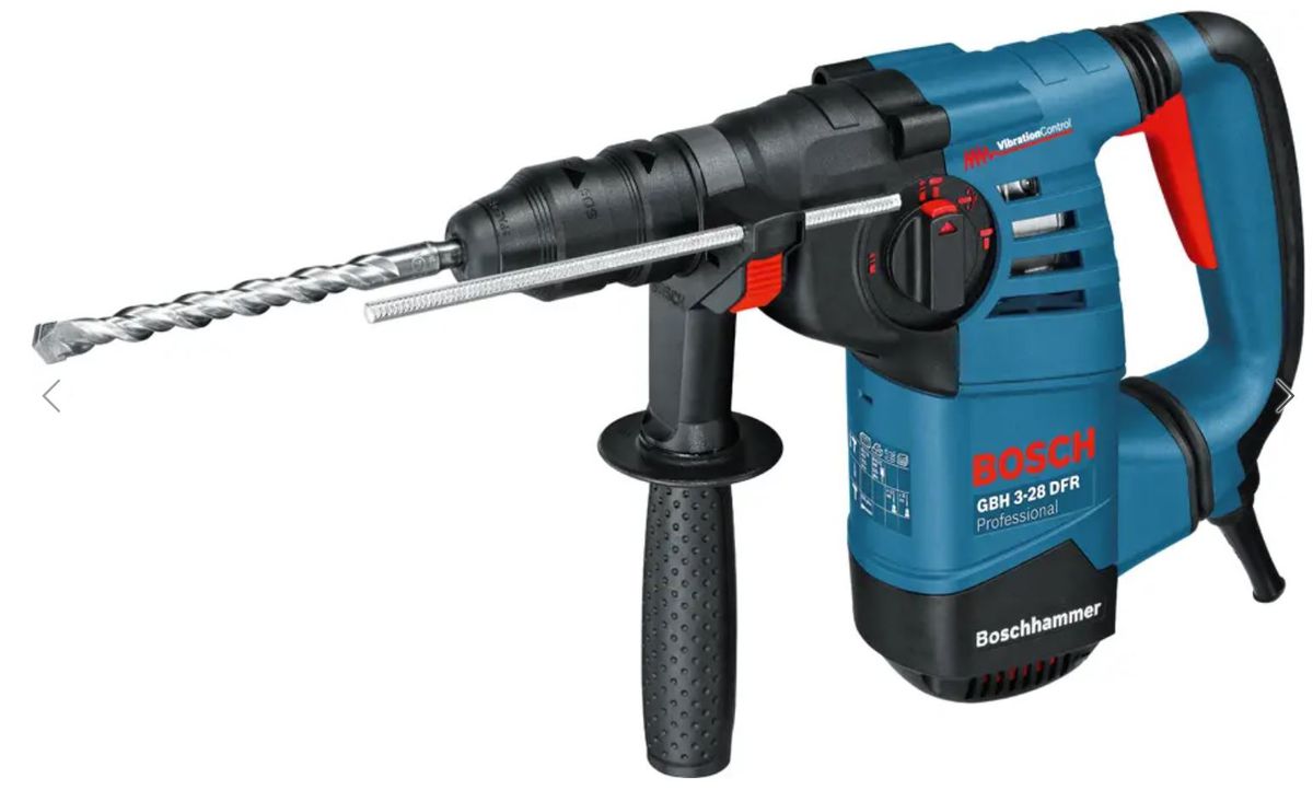Bohrhammer Bosch GBH 3-28 DFR 3.1J 800W - Koffer und 13mm Schnellspannbohrf./SDS+