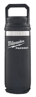 Thermosflaschen MILWAUKEE PACKOUT - 530 ml mit Schraubdeckel, schwarz