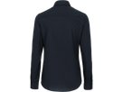 Bluse 1/1-Arm Perf. Gr. XS, schwarz - 50% Baumwolle, 50% Polyester
