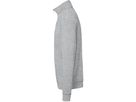 Zip-Sweatshirt Premium, Gr. 2XL - ash meliert
