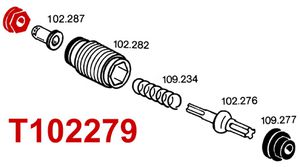 Gummiformteil zu Suevia 115