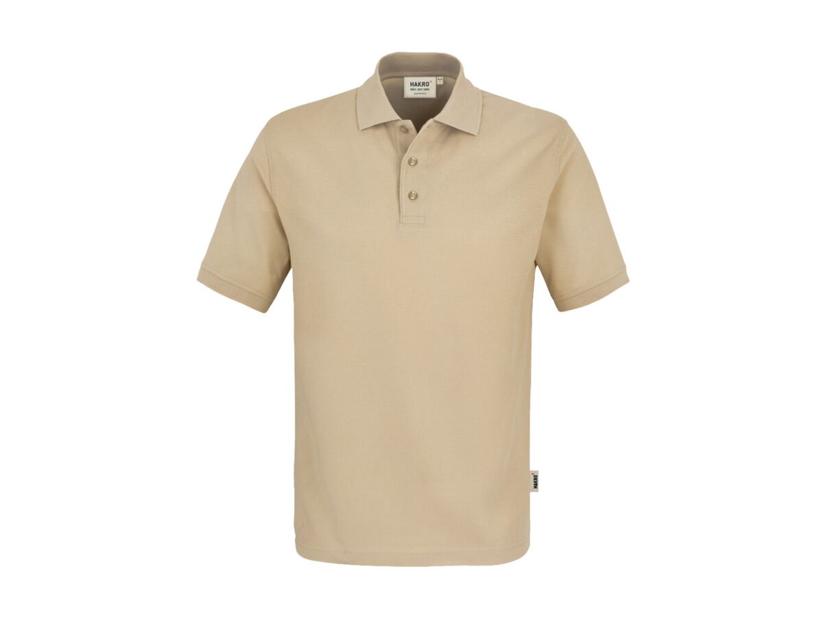 Poloshirt Top Piqué aus 100 % Baumwolle - grau-mel.: 60 % Polyester, 40 % Baumwoll