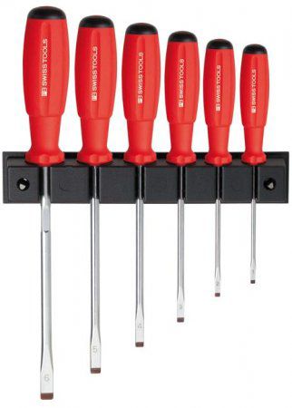 Schraubenziehersatz PB 38240 - Grösse 1-6  SwissGrip Griff
