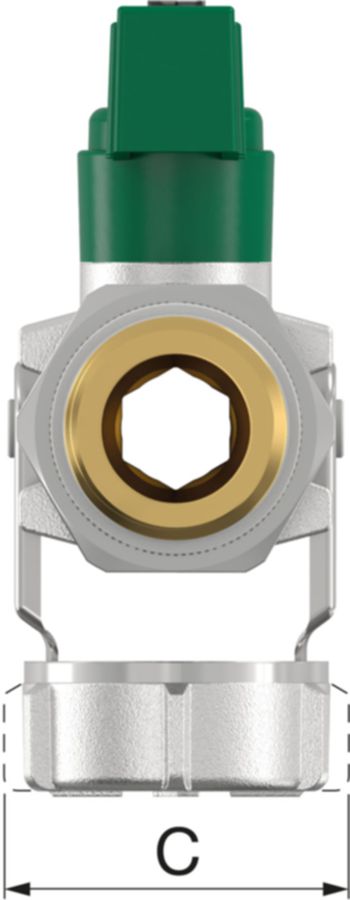 Entleerhahn Simplex-KFE Heizung/Sanitär - mit AG