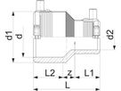 HDPE-Reduktion ELGEF 160/110 mm