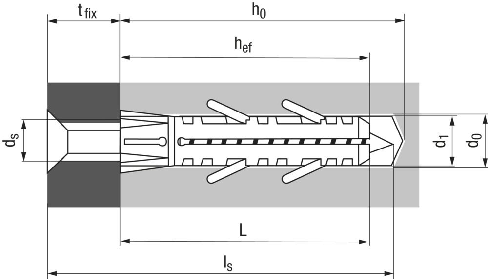 Spreizdübel TOX Barracuda
