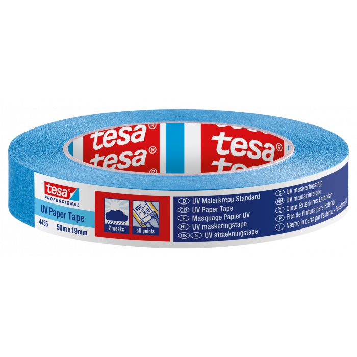 Abdeckband TESA UV Standard - blau, Profi, Aussenbereich