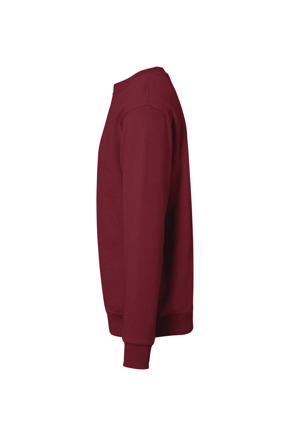 Sweatshirt Bio-Baumwolle GOTS Gr. XS - weinrot,85% Baumwolle (Bio),15% Poly.rec