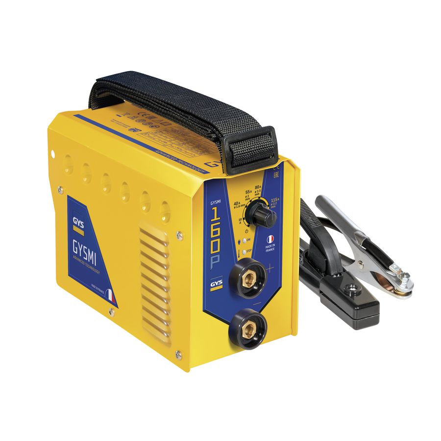 Inverter-Schweissgerät 230 V Gysmi - 10-160A mit Schweisskabel und Koffer