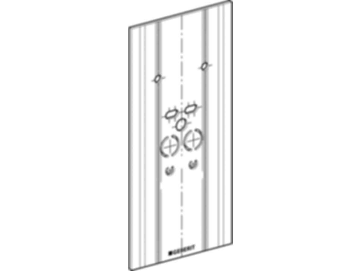 Geberit GIS-Paneel WC-Element - Serviceöffnung UP300