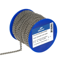 Gourmette-Kette MEISTER Stahl vernickelt