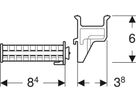 Halter GEBERIT Duofix - für SilentPanel