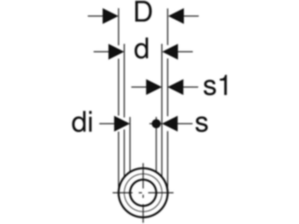 MPF-Rohre Ummant. 19204 22 mm