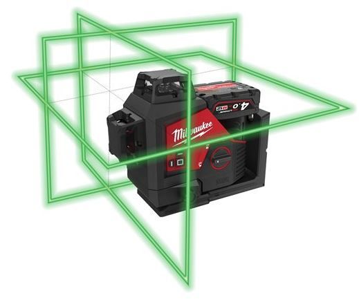 Linienlaser SET M12 3PL KIT-4010P - Milwaukee