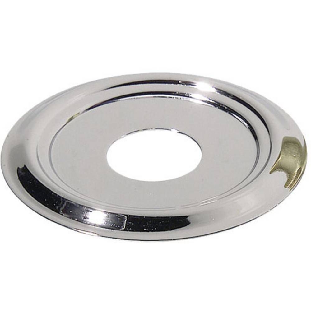 Rosette für Türspion TS680 - Innen: 14 mm, Aussen 47 mm verchromt