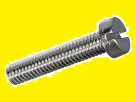 Zylinderschrauben mit Messing vernickelt - DIN 84A