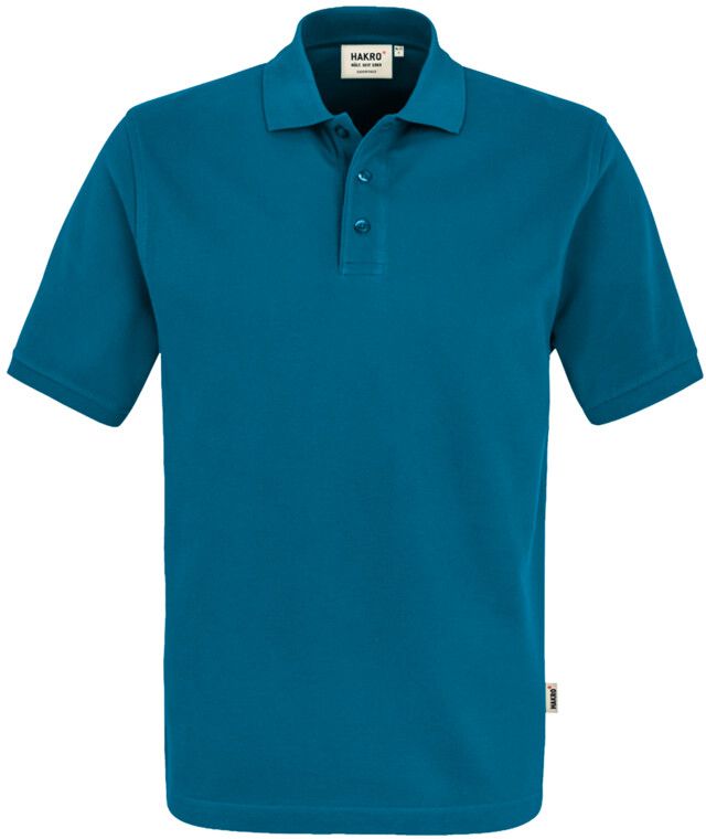 Poloshirt Top Piqué aus 100 % Baumwolle - grau-mel.: 60 % Polyester, 40 % Baumwoll
