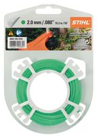 Mähfaden STIHL rund leise auf Rolle - 2.0 mm x 15.3 m, grün
