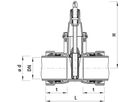 Steckmuffen-Schieber BLS PN 16