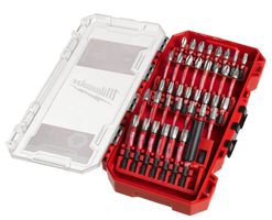 Shockwave Bit SET 38-tlg. Magnetbithal. - Milwaukee 1/4", PH/PZ/TX