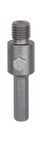 Aufnahmeschaft 6-kt. 80 mm M16 Bosch - für Diamant Dosenbohrer