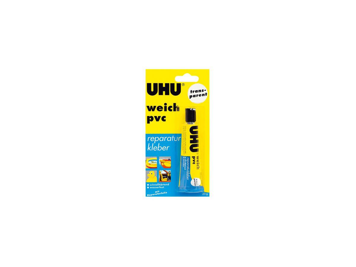 Kunststoffkleber weich 30g Uhu - ideal für PVC