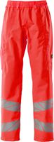Überziehhose, Gr. 2XL - hi-vis rot, mit leichtem Futter