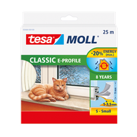 Dichtungsband TESA Moll E-Profil - 9mmx25m