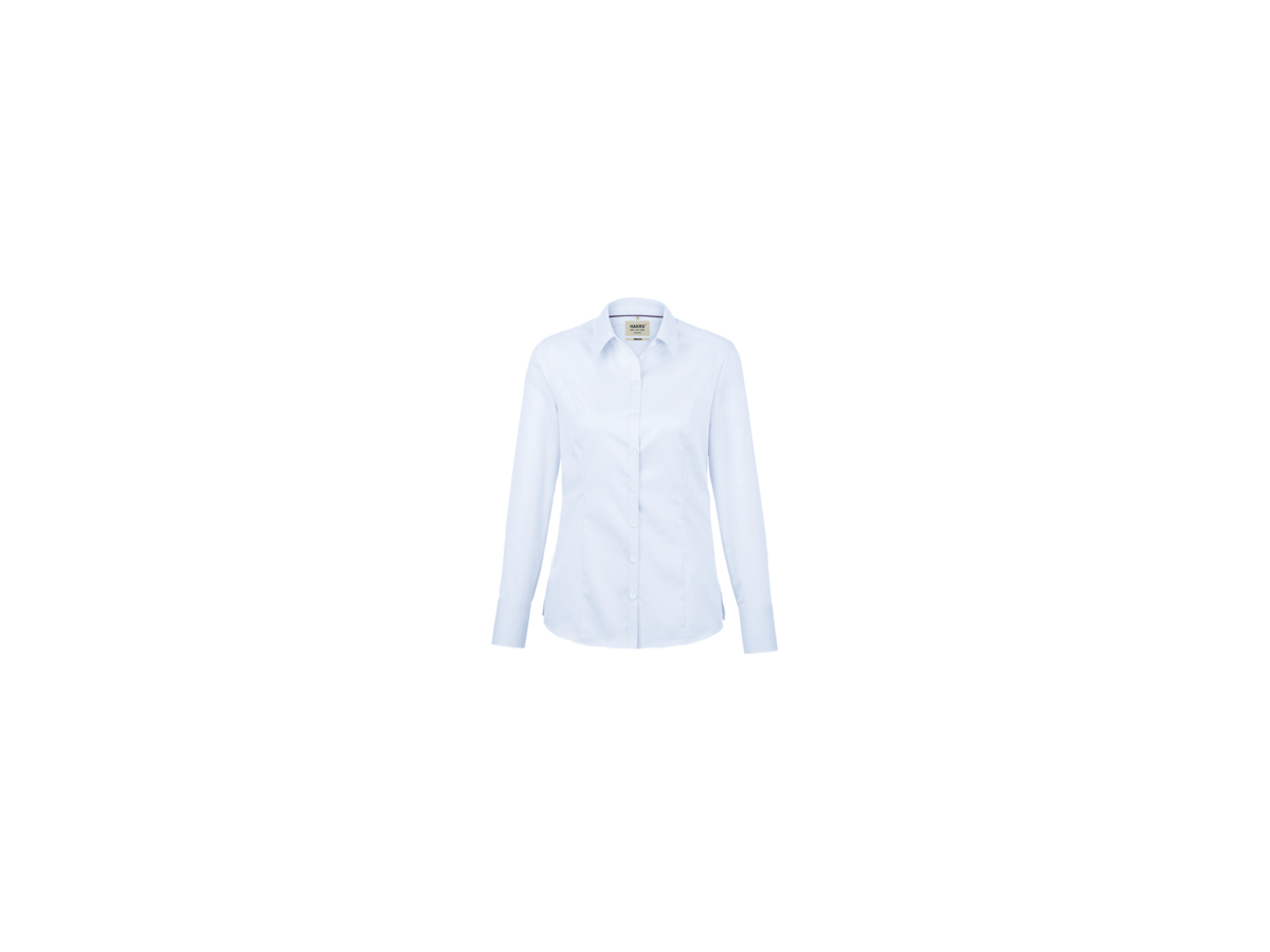 Bluse 1/1-Arm Business XS himmelblau - 100% Baumwolle, 120 g/m²