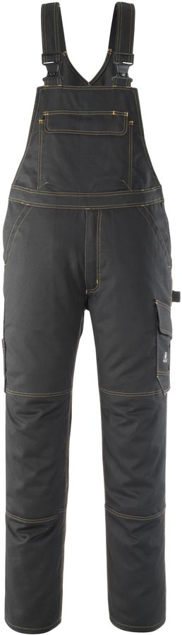 MASCOT ELVAS LATZHOSE mit Kontrastnähte - 65% Polyeste / 35% Baumwolle Reflexeff.