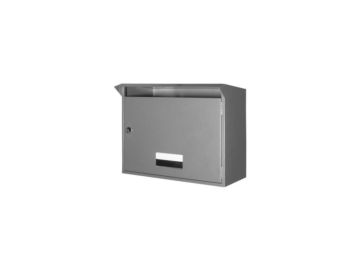Briefkasten Select HUBER grau - BxHxT 390x283x193 mm