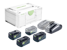 Energie-SET Festool - SYS 18V 4x5.2/TCL 6 DUO