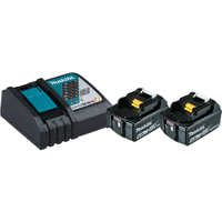 Energy Pack 18 V mit 2 x 4.0 Ah.Li-Ion - Ladegerät Makstar DC18RC Makita