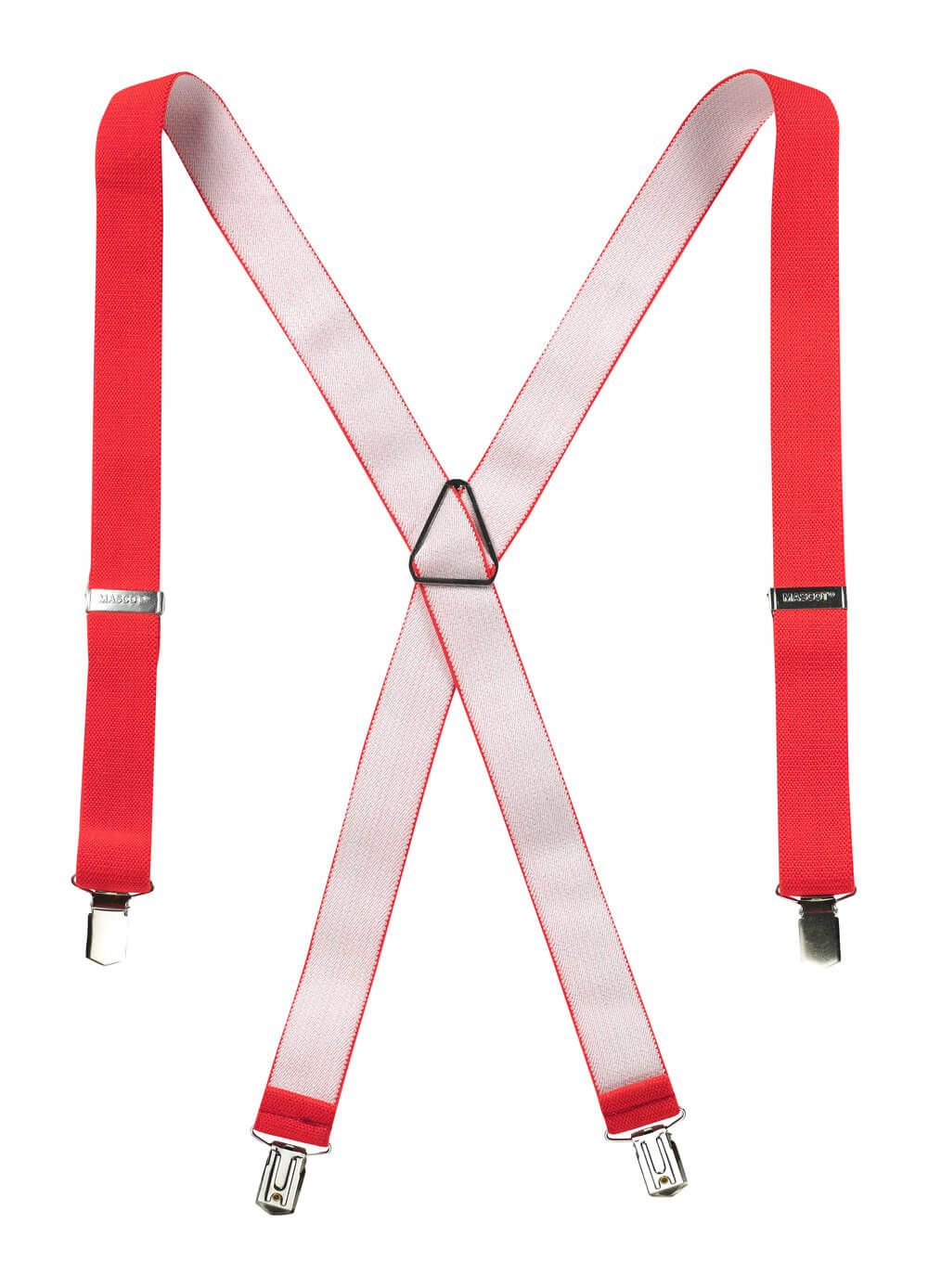 Hosenträger Brits - hi-vis rot