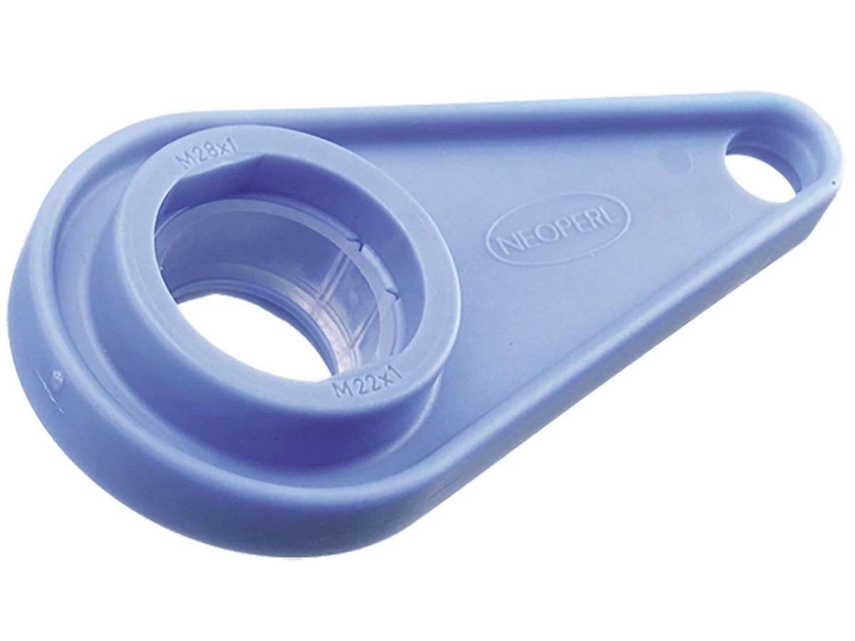 Serviceschlüssel M22,M24,M28 - blau, Kunststoff