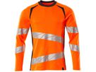 T-Shirt Langarm moderne Passform - 50% PES / 50% CO, 150 g/m²