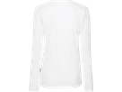 Damen-Longsleeve Perf. Gr. 4XL, weiss - 50% Baumwolle, 50% Polyester, 190 g/m²