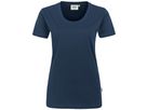 Klassisches T-Shirt mit femininem Rund- - hals-Ausschnitt. 100 % Baumw. Gr. XS-3XL