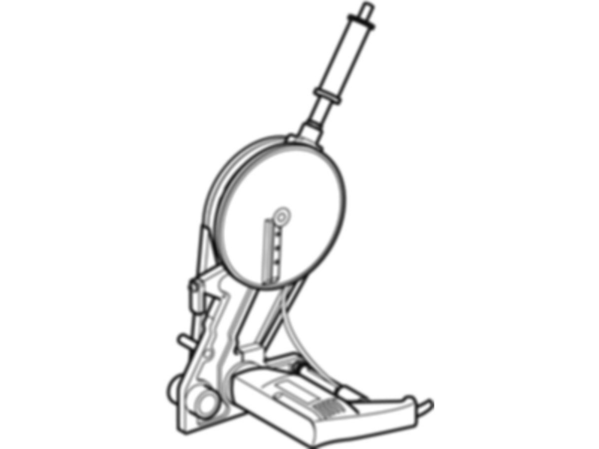 Geberit Elektrohobel, 40-160 - Media und Universal, 230V, 50 Hz.