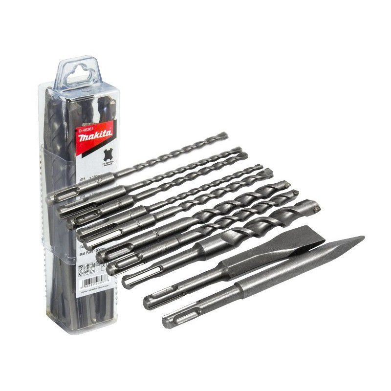 Bohrer + Meissel MAKITA SET à 10 Stk.