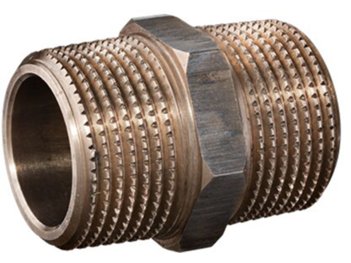 Rotguss-D.-Nippel Nr. 280  5/4"