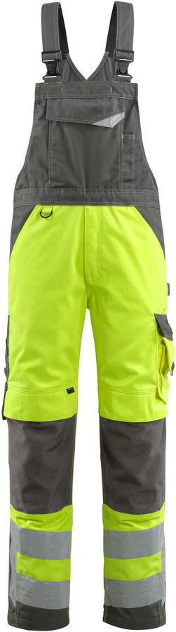 Latzhose MASCOT mit Knietasche - 65% PES / 35% CO, 290 g/m2