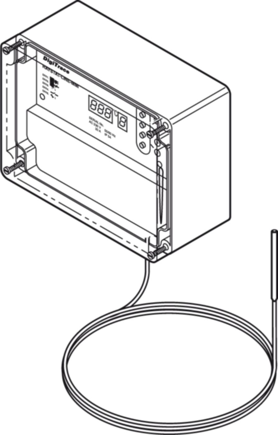 Steuergerät RAYCHEM RayStat-V5 - für Frosschutzbänder