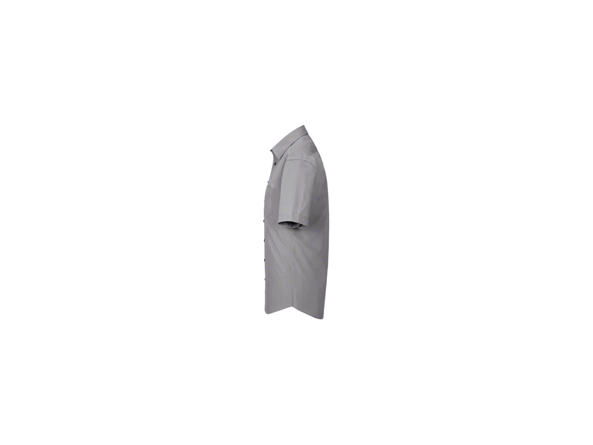 Hemd ½-Arm Performance Gr. XS, titan - 50% Baumwolle, 50% Polyester, 120 g/m²