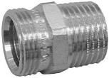 Übergang Grundkörper, vernickelt - mit AG  3/8" M22
