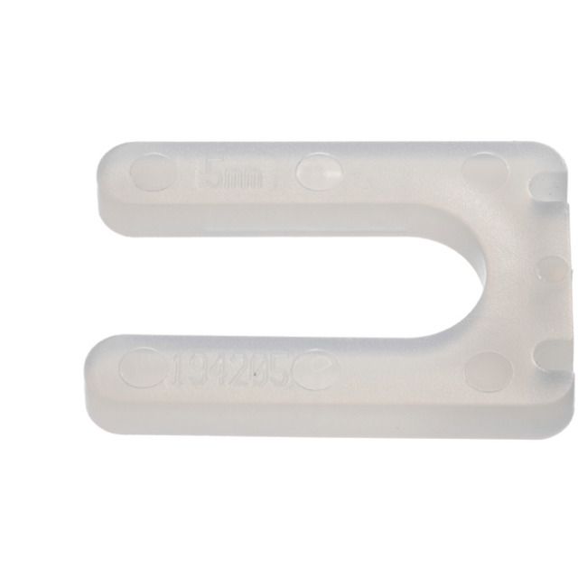 Distanzplatten transparent