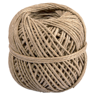 Flachsschnur 2.5mm/50m natur - Knäuel à 50m / verschrumpft à 6 Stk.