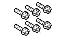 Geberit Mepla-Befesigungsschraube M6x16 - Taptite, Set à 6 Stück