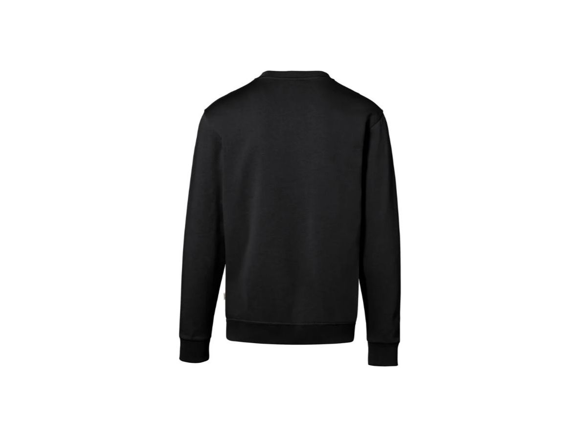Sweatshirt Bio-Baumwolle GOTS Gr. L - schwarz,75% Baumwolle (Bio),25% Poly.rec